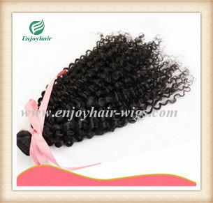 China Peruvian 5A virgin remy hair weave ,natural color(can be dye) deep curly 10''-26''length for sale