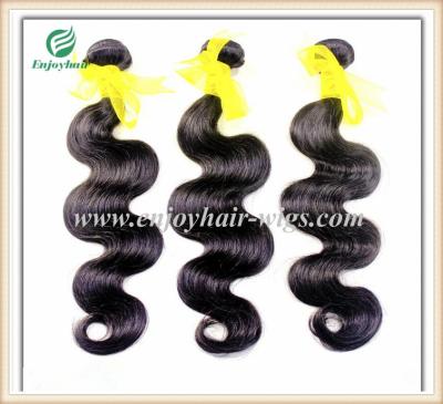 China Brazilian 5A virgin remy hair weave ,natural color(can be dye) body wave 10''-26''length for sale