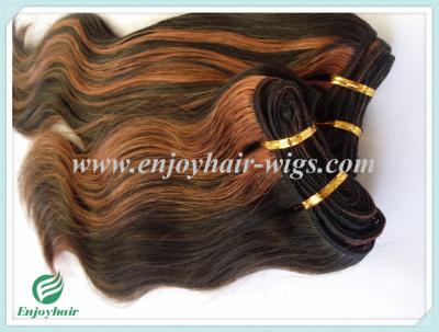 China Malaysian 5A virgin remy hair weave ,mix color 1B#/33# body wave 10''-26''length hair for sale