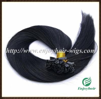 China Nail Flat-Tip Hair extension 10