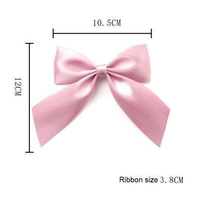 China Fancy Decorative Soft Gift Ribbon Christmas Satin Ribbon Bows For Blanket gift decorative for sale