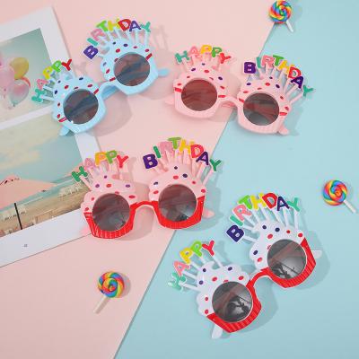 China Wholesale Happy Birthday Party Supplies Children Funny Party Dress up Glasses for sale