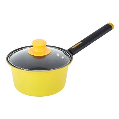 China Sustainably Refined Household Iron Pan Set Nonstick Milk Pan Set Three-Piece Set for sale