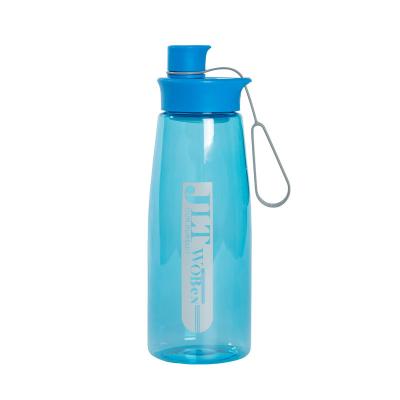 China Viable Fitness Sports Portable Large Capacity Water Bottle Sealed Cup Cover Single Mode Thickened Plastic Water Bottle for sale