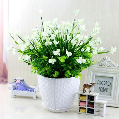 China New minimalist artificial flower set artificial flower wholesale home decoration artificial butterfly orchid for sale