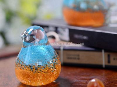 China Mid Century Modern Christmas Ornaments Hand Blown Glass Ornaments Hand Blown Glass Bird Christmas Ornaments for sale