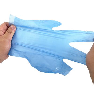 China Food Serving Wholesale Disposable Household Cleaning Tape Mixed Clear Powder Free HDPE LDPE cpe Plastic Examination Gloves for sale