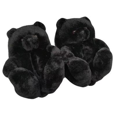 China 2021 Fashion Trend Cheap Wholesale Bear Slides Animal Shaped Plush Teddy Bear Slides for sale