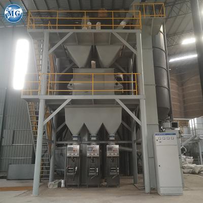 China Automatic low investment money earning 10-20T/H tile dry mix mortar factory price adhesive making machine for sale for sale