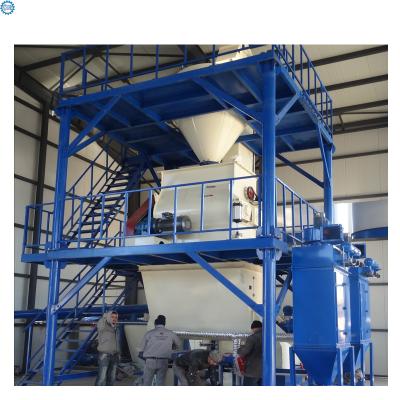 China Lathe Type Environmentally Friendly Epoxy Paint Powder Production Line / Skim Coating Mortar Mixing Equipment for sale