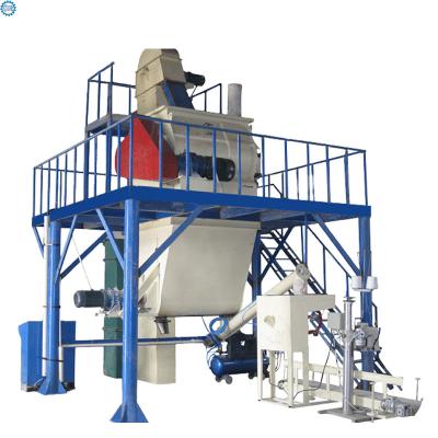 China Energy Saving And High Efficiency Energy Saving 6-8T Per Hour Semi-automatic Cement Glue Production Line With High Efficiency for sale