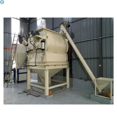 China Easy Operation High Efficiency Twin Shaft Agravic Paddle Mixer For Dry Mortar Dry Powder In Construction Industry for sale