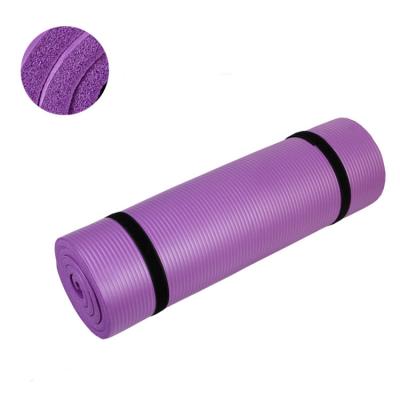 China NBR printed durable exercise nbr yoga high density eco-friendly rubber natural mat for sale