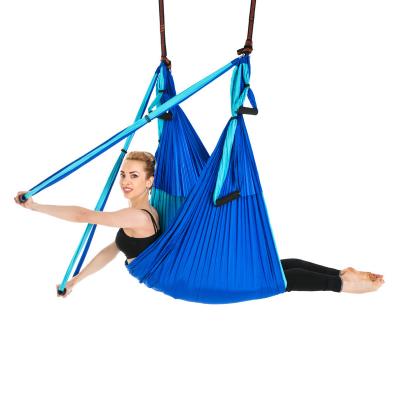 China sports exercise pilates strength hanging aerial support yoga swing hammock 002 for sale