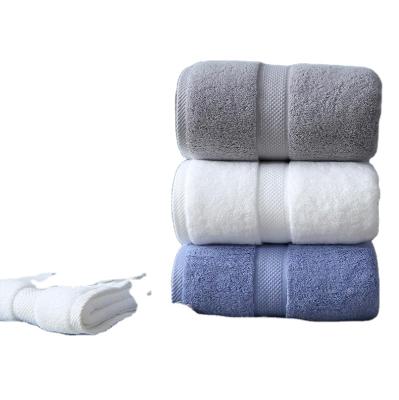 China Pure cotton Wholesale Bath Towel thick bath towel wine list large size quick-drying bath towel à venda