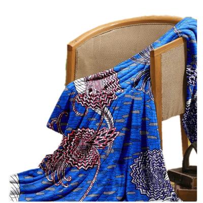 Китай Home Textile Material African Wax Prints Fabric 100% Polyester Print Medium Weight продается