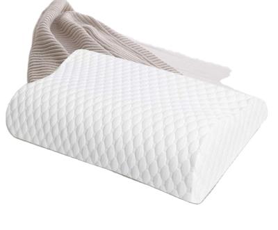 중국 Hotel China 100% Polyester Washable Memory Foam Pillow 40 Neck Plain Rectangle Solid Wave Oasis Acceptab 판매용