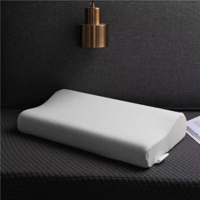 China Breathable White Bamboo Washable Memory Foam Pillow  good for neck and sleep for sale