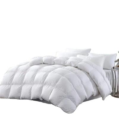 China Box Stitching White Custom Californian King Adult Comforter Bedding Set for sale