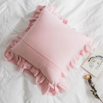 China Tiktok Hot Sale Cushion Cover Home Decor Square Pillowcase Throw Pillow Cover for sale