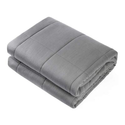 China Oeko-Tex Certified Bamboo Customized Weighted Blanket Fiber Weighted Blanket Adult for sale