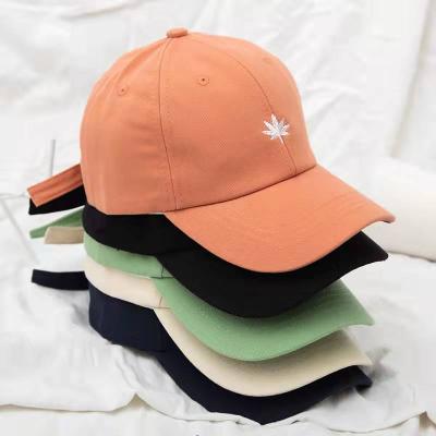 China High Quality Custom Embroidered Single Baseball Hat COMMON Logo Design Summer Sports Hat Cotton Baseball Hat for sale