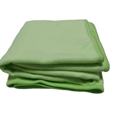 China Viable Competitive Price Microfiber Double Layer Soft Absorbent Velor Towel for sale