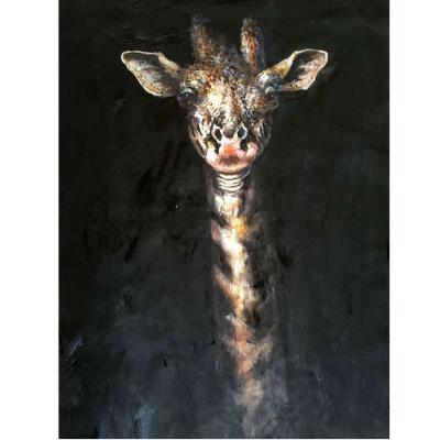 China Modern Colorful Animal Oil Painting Paintings Drop Shipping Home Decoration for sale