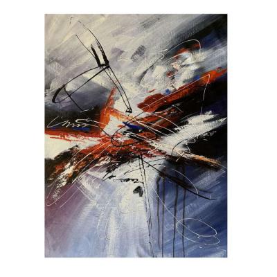 China Modern Abstract Liquid Canvas Art Paintings Hotel Art Work For Wall for sale