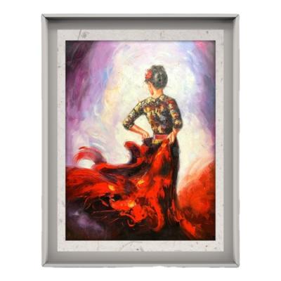 China Traditional Selling Hand Painted Nude Canvas Ladies Oil Painting Decoration Home Decoration for sale