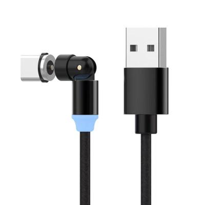 China With Led Indicator Light 540 Degree Rotate 1M Magnetic Usb Cable 3 Charging Cable In1 Fast Charging iPhone Charging Cable for sale