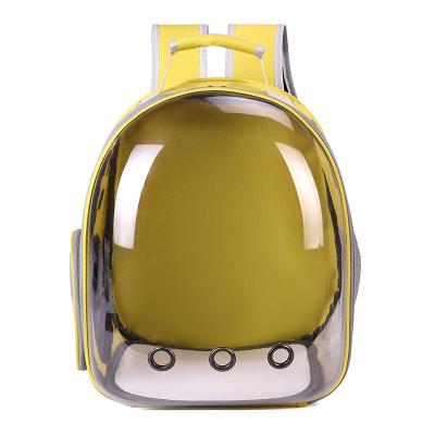 China Viable Travel Dog Backpack Breathable Pet Carry Bag Capsule Backpack For Cat Pet Backpack Carrier for sale