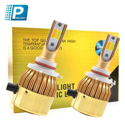 China Bestselling Auto LED Para H7 Size Mini Led Headlight Bulb Kit 6500K Pure White 9005 9006 Car Led Lamp Low Driver-Beam Auto Lighting A6 for sale