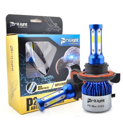 China P2 Fan Built-in Cooling Universal Led Headlights 50W Auto Lighting Led Spotlights Mini Rohs Cob H11 H13 Car Led Headlight A6 for sale