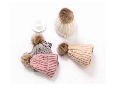 China 2019 Hot Sale Custom COMMON Winter Women Baby Animal Beanie for sale