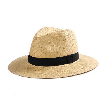 China 2020 Fashion New Fashion Character Panama Straw Hat Ladies Promotional Hats Hats for sale