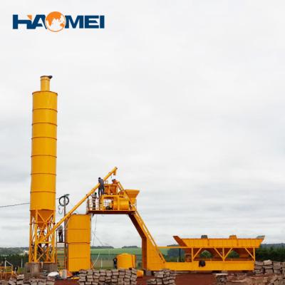 China Construction worksÂ   Haomei Mobile Concrete Batching Plant UK for sale