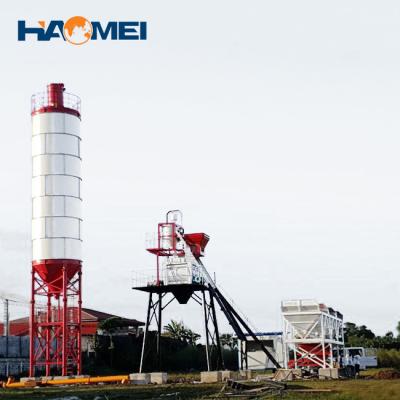 China Construction worksÂ   dry mix hzs25 and hzs35 mini batch concrete plant for sale for sale