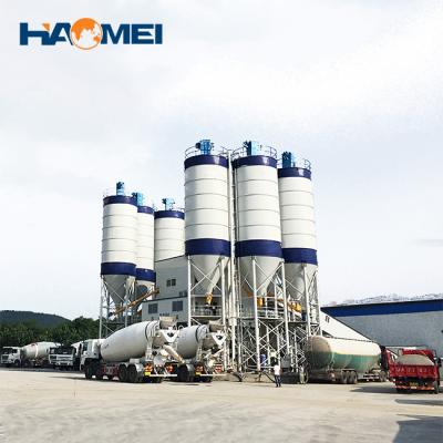 China Construction worksÂ   Company Haomei Concrete Batching Plant For Operator for sale