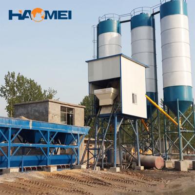 China Construction worksÂ   Concrete Batching Plant Material Prepared With Gallery for sale