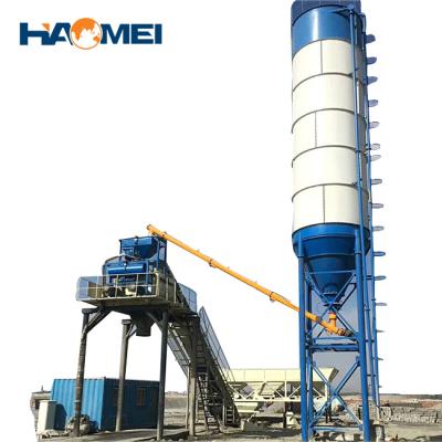 China Construction worksÂ   lowest cost concrete batching plant HZS90 for sale