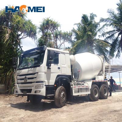 China Construction worksÂ   Equal to new sany standard HAOMEI concrete mixer truck price for sale