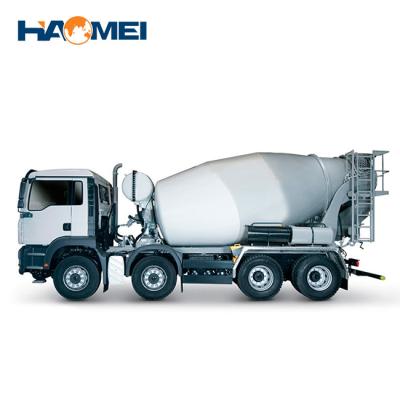 China Construction worksÂ   Prepared Front Load Cement Concrete Mixer Trucks For Pumped Concrete Delivery for sale