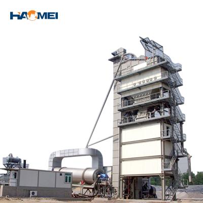 China Construction worksÂ   8T/H-30T/H Twin Drum Mixing Mobile Asphalt Mixing Plant for sale