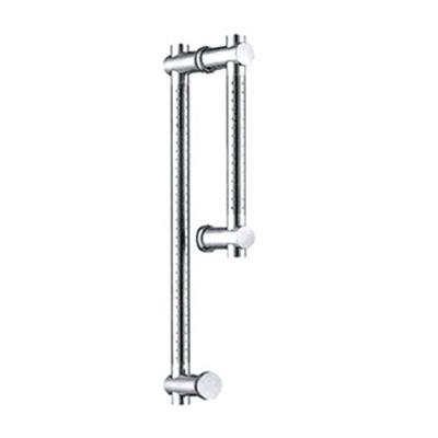 China Modern Quality Polished Finish Bathroom Shower Room Ss Long Sliding Glass Door Push Pull Handles for sale