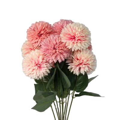 China Wholesale Small head flower bouquets arrangement factory directly home artificial single head cloth flower for wedding for sale