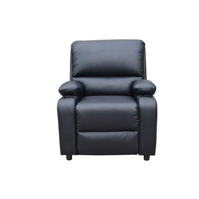 China Cooling Factory Supplied Sofa Wholesale Leather Single Sofa Extended Cheap Price Cup Holder Recliner Chair for sale