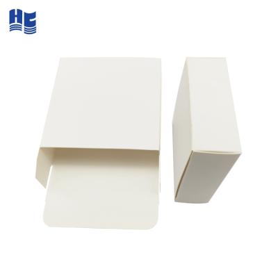 China Wholesale Biodegradable Plug Type No LOGO Universal Neutral Rectangle 300g White Card Small Paper Packaging Gift Box for sale