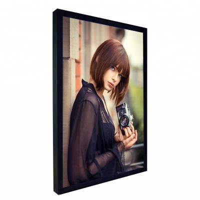 China Waterproof Poster Light Box A2 Movie Poster Frame Office Wall Backlit Signs for sale