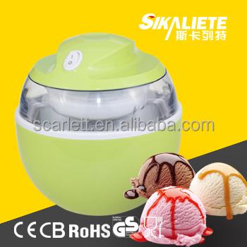 China SC-06A multifunctional ice cream maker with green color/ice cream/ice cream machine for sale